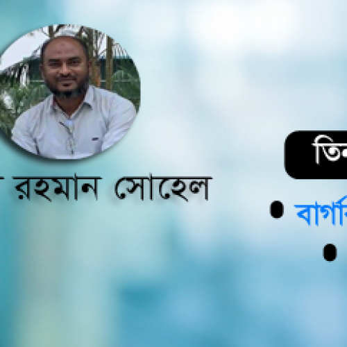 তিনটি ছোটগল্প । হামিদুর রহমান সোহেল